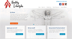 Desktop Screenshot of healthylifestyleswellnesscenter.com